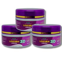 Matizador Ouran 3D Platinum Branco 90g Kit Com 03 unidades