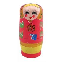 Matrioska Russa Rosab 6 Bonecas Uma Dentro Da Outra 14 Cm Matrioska Russa Rosab 6 Bonecas Uma Dentro Da Outra 14 Cm