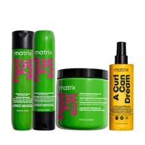 Matrix Food For Soft Shampoo 300ml + Condicionador 300ml + Máscara 500ml + Curl Can Dream Spray 250ml