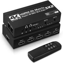Matrix Hdmi 2x2 4k 60hz Switcher Splitter Matrix Hdmi 2x2 4k 60hz Switcher Splitter