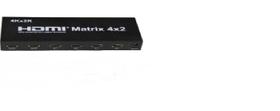 Matrix hdmi 4x2 full hd splitter swuitch