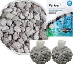 Matrix Seachem Midia 1 Litro Granel + 100ml Purigen + 2 Bags Matrix Seachem Midia 1 Litro Granel + 100ml Purigen + 2 Bags