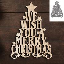Matriz de corte de metal para scrapbooking DIY Árvore de Natal Matriz de corte de metal para scrapbooking DIY Árvore de Natal