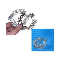 Matriz De Corte Em Metal Para Rede De Pesca Retangular Para Scrapbooking E Estênceis De Papel