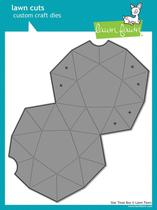 Matriz de corte Lawn Fawn LF3917 Caixa de lembrancinhas em formato de estrela 9 x 9 x 5 cm Matriz de corte Lawn Fawn LF3917 Caixa de lembrancinhas em formato de estrela 9 x 9 x 5 cm