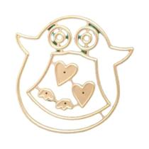 Matriz De Corte Metálica De Pinguim Para Scrapbook, Decoração De Álbum De Fotos E Criação De Cartões