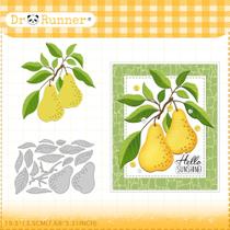 Matriz de corte metálica Dr.Runner conjunto de scrapbooking com flores em 3D Matriz de corte metálica Dr.Runner conjunto de scrapbooking com flores em 3D