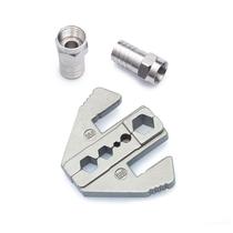 Matriz de crimpagem para cabo coaxial tipo RG Wirefy RG 58, 59, 62, 6