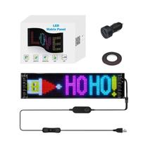 Matriz De LED RGB Endereçável Flexível, Painel De Pixel, USB 5V, Bluetooth, Aplicativo, Graffiti,