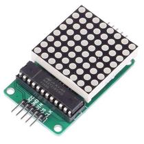 Matriz de LEDs 8x8 com CI MAX 7219 Controle Total para Seus Projetos