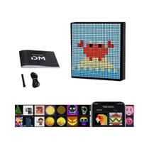 Matriz De Pixels LED RGB 64x64 Bluetooth Smart Display Painel De Lâmpada Digital DIY Arte Jogos