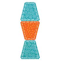 Matrizes de corte de tecido AccuQuilt GO! Baby Multiple Tumbler Matrizes de corte de tecido AccuQuilt GO! Baby Multiple Tumbler