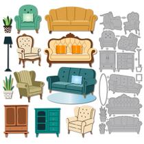 Matrizes de corte MAYJOYDIY Vintage Furniture Metal Craft