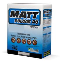 Matt Pulgas 1kg Antipulgas Carrapatos Piolhos Cão E Gato