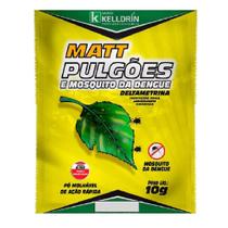 Matt Pulgões 10g Pó Molhável Contra Mosquitos da Dengue