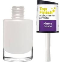 Matte Fosco Top Finish Cuidados Especiais Unhas Cora 10ml - CORA PROFISSIONAL