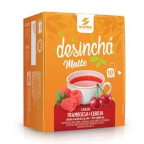 Matte Sabor Framboesa E Cereja Desincha 10 Saches