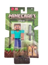 Mattel Boneco Minecraft Vanilla Steve Mattel Boneco Minecraft Vanilla Steve