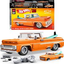Mattel Brick Shop Hot Wheels Jogo de Construção Elite Custom Chevy Pickup