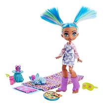 Mattel Conjunto de aventuras de festa do pijama estelar Cave Club com boneca Tella