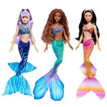 Mattel Disney A Pequena Sereia Ariel Sisters Doll Set wi