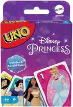 Mattel Games UNO Disney Princesses Matching Card Game, 112 Cartas com Wild Card exclusivo & Instruções para Jogadores 7 Anos e Mais Velhos, Gift for Kid, Family & Adult Game Night (GYY69)