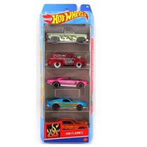 Mattel Hot Wheels Hw Flames Pack com 5 Carrinhos