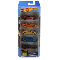 Mattel Hot Wheels Nightburnerz Pack com 5 Carrinhos