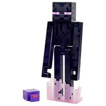 Mattel Minecraft Craft-A-Block Assortment Figures, Autênticos personagens pixelados de videogame, brinquedo de ação para criar, explorar e sobreviver, presente colecionável para fãs com 6 anos ou mais