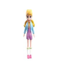 Mattel Polly Pocket Boneca Básica Blusa Azul
