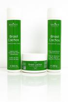 Maturità kit brasil cachos shampoo + máscara + ativador para cachos 300 ml