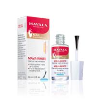 Mavala mava white 10ml esmalte clareador otico para unhas Mavala mava white 10ml esmalte clareador otico para unhas