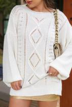 Max blusa aran desagulhada Max blusa aran desagulhada