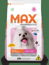 Max cães adultos raças pequenas frango e arroz 15kg