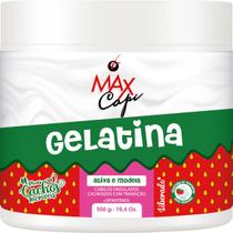 Max Capi Gelatina Morango - Ativa e Modela 550g
