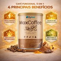 Max coffee 250g café cacau gengibre curcuma e canela dynlab Max coffee 250g café cacau gengibre curcuma e canela dynlab