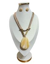 Max colar feminino kit com brinco elegante presente