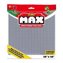 Max Construction - Blocos Montar - Base Construção 25x25 Cinza Max Construction - Blocos Montar - Base Construção 25x25 Cinza