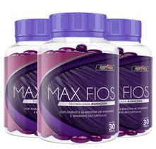 Max Fios é um complexo de vitaminas e minerais que trata os cabelos de dentro para fora