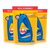 Max floc clarificante 3 refil para pisicina hth 900ml