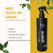 Max Leave-in 480ml para Prótese Capilar, Mega, Extensões Protetor Térmico e Anti Frizz