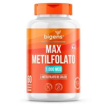 Max Metilfolato 1000mcg - 60 Cápsulas - Bigens