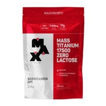 Max Titanium Mass 17500 Zero Lactose Refil 2,4kg