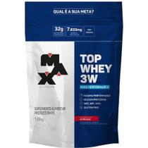 Max Titanium Top Whey 3W proteínas em sachê de 1,8kg