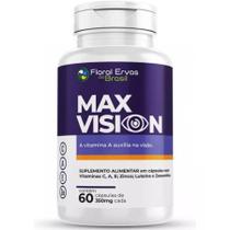 Max Vision Luteina e Zeaxantina 350mg 60 Cápsulas - Floral Ervas