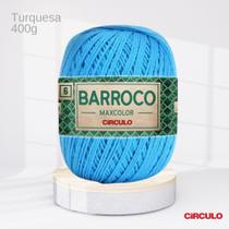 Maxcolor Cor Azul Turquesa Círculo n6 com 400g Maxcolor Cor Azul Turquesa Círculo n6 com 400g