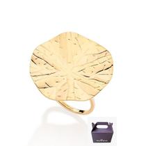 Maxi Anel Folha Redonda Ondulada 513485 Rommanel Maxi Anel Folha Redonda Ondulada 513485 Rommanel