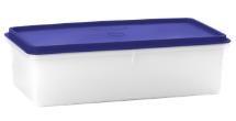 Maxi Caixa 2,5 litros Translúcida com tampa Azul Tupperware