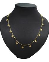 Maxi Colar Fundo Do Mar Pingente Concha F. Ouro 80 Cm Maxi Colar Fundo Do Mar Pingente Concha F. Ouro 80 Cm