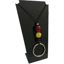 Maxi colar longo colorido feminino Hippie